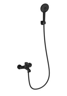 Смеситель для ванны с душем Wonzon & Woghand Alfa WW-AE3204-MB чёрный матовый